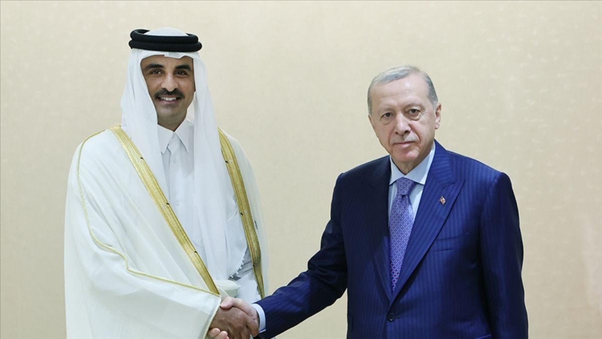 Cumhurbaşkanı Erdoğan Katar Emiri ile görüştü